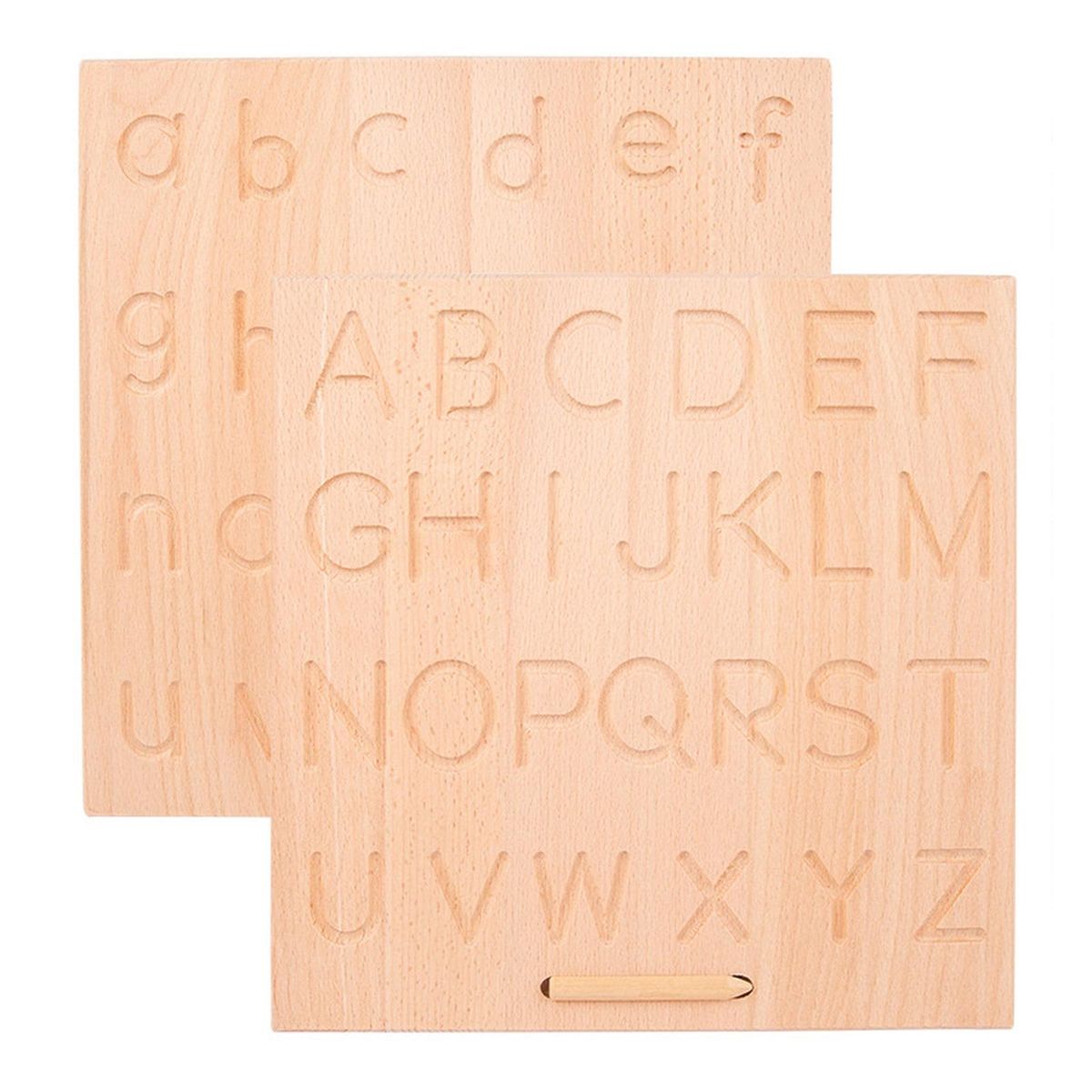 Calligraphy Board for Kids Wooden Learning Board Set Enhance Hand-eye