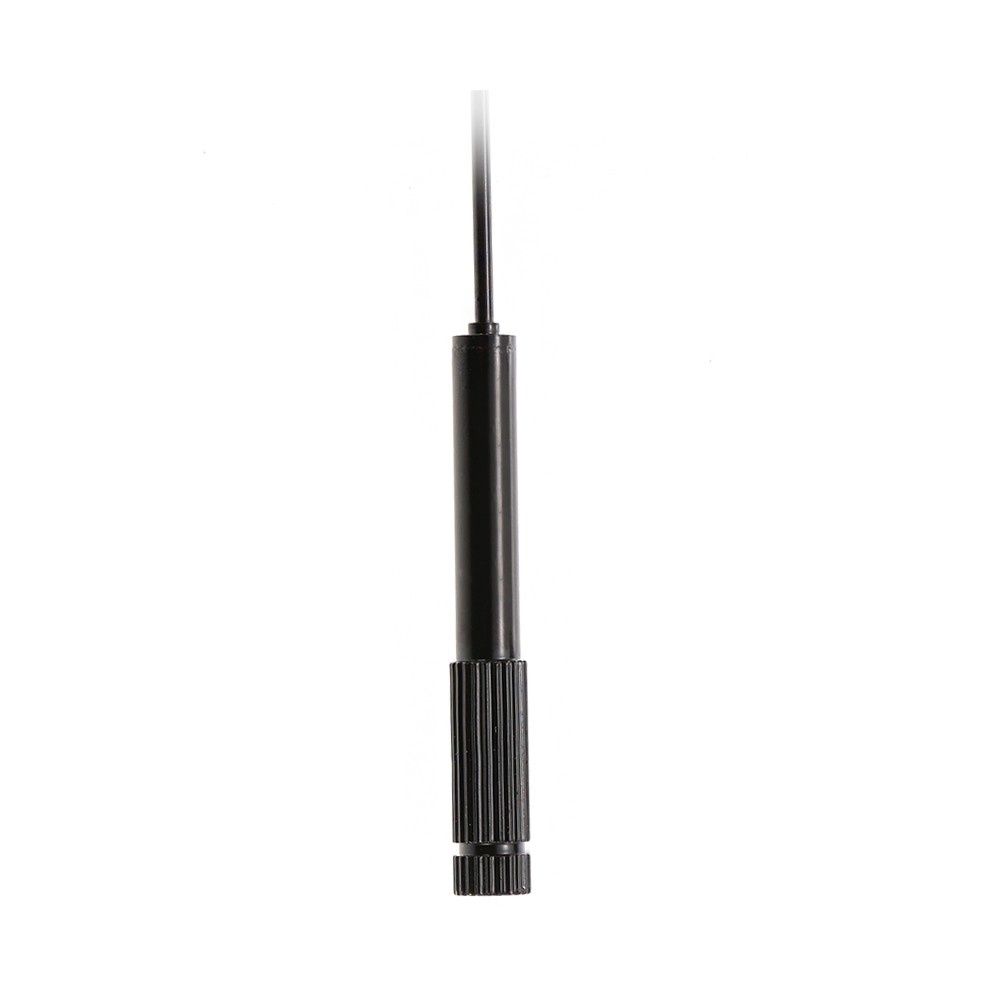 Metal Decorative Antenna With White   Black Flag For 1:10