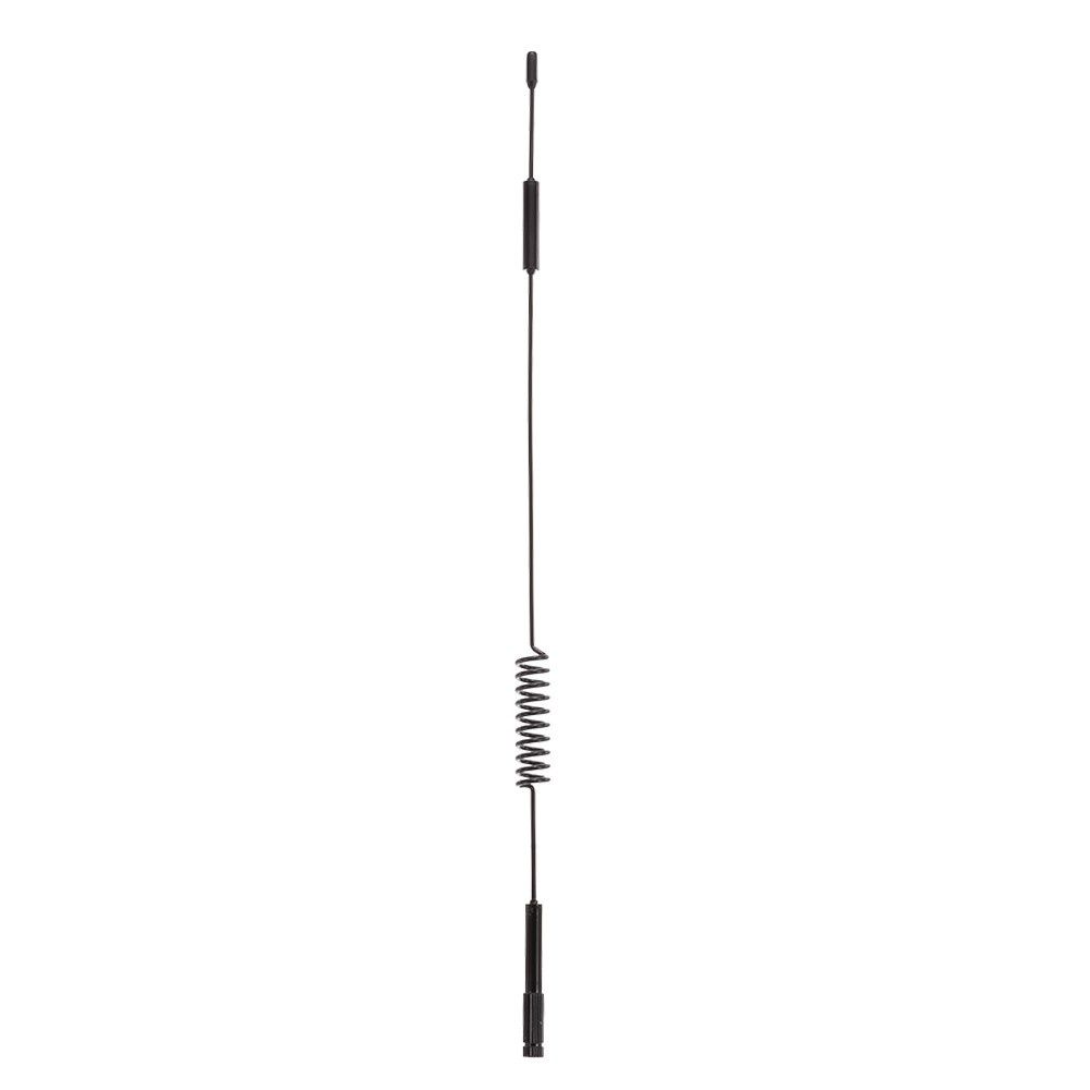 Metal Decorative Antenna With White   Black Flag For 1:10