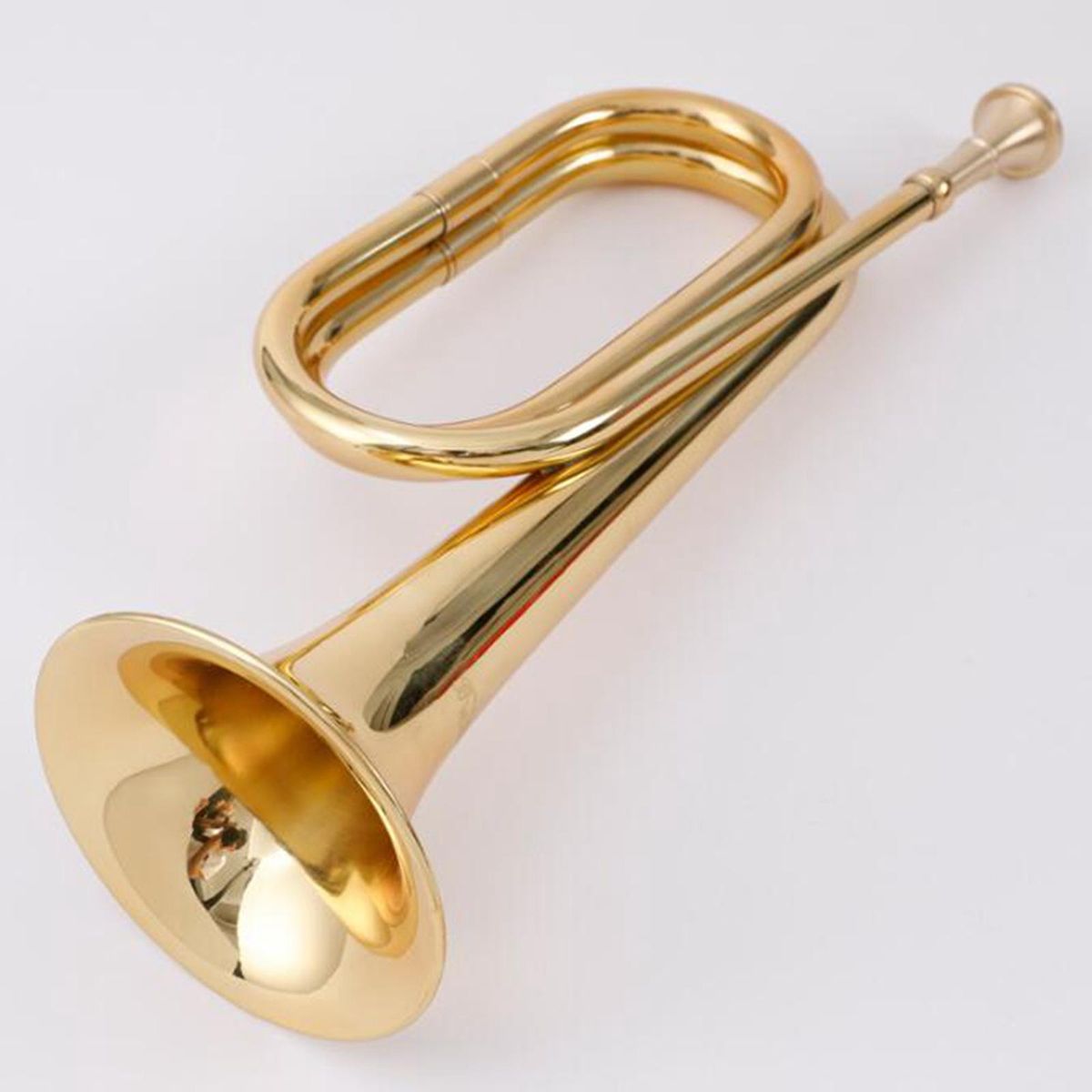 BB Bugle Musical Instrument Yellow Brass Cavalry For