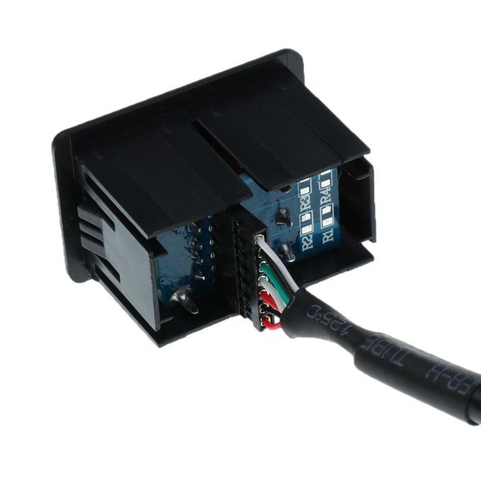 Car USB And 3.5mm Aux Audio Input Adapter Interface Extension
