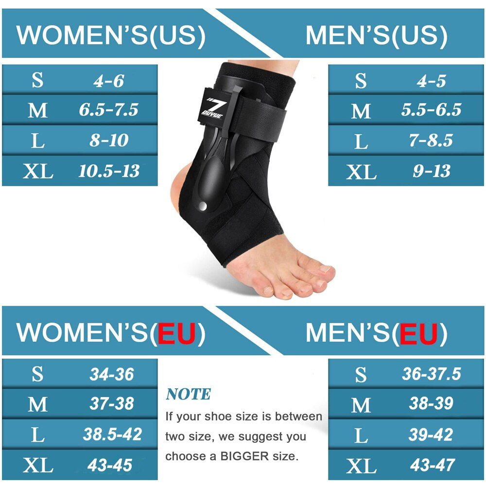 1PCS Ankle Sprained  Ankle Compression Support Joint Protector With Side Stabilizers For Sport Basketball Soccer Volleyball-Grey-1Pcs
