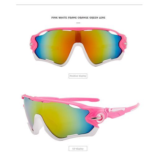 Bike Sunglasses UV400 Sports Anti Glare Lightweight Hiking