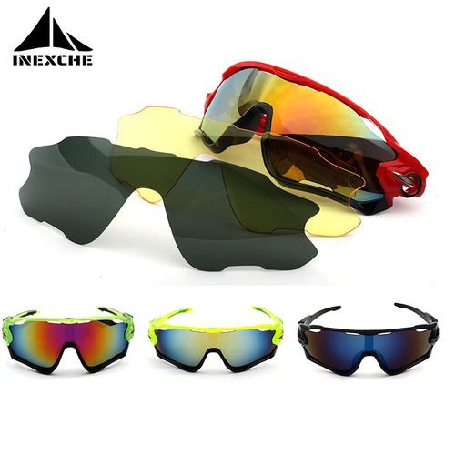 Bike Sunglasses UV400 Sports Anti Glare Lightweight Hiking