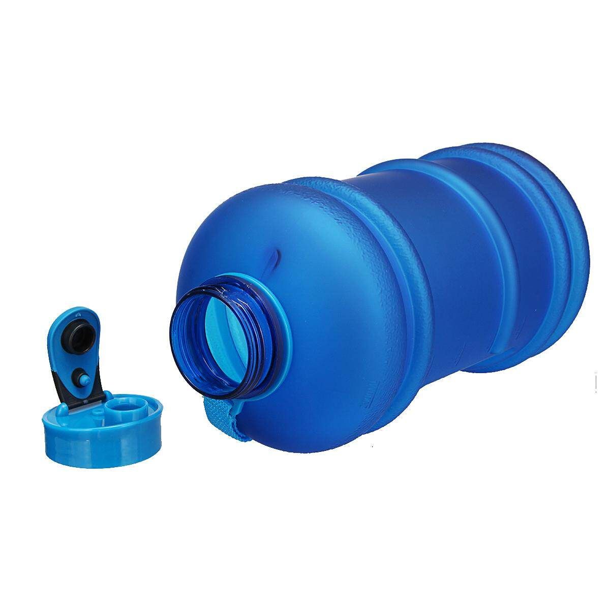 2.2L BPA Free Sport Gym Training Drink Water Bottle Kettle Camping UK Blue (blue)
