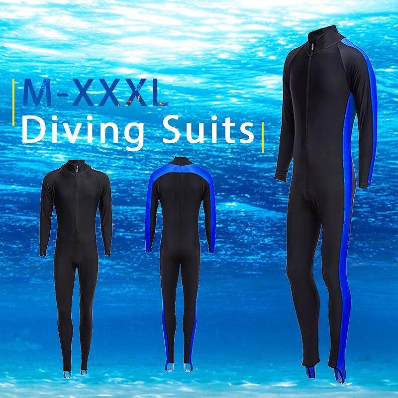 Unisex Diving Wetsuit Full Body Elasticity Surfing Swim Snorkeling Steamer Suit M