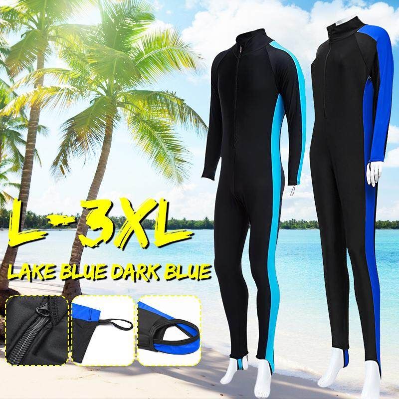 Unisex Diving Wetsuit Full Body Elasticity Surfing Swim Snorkeling Steamer Suit M