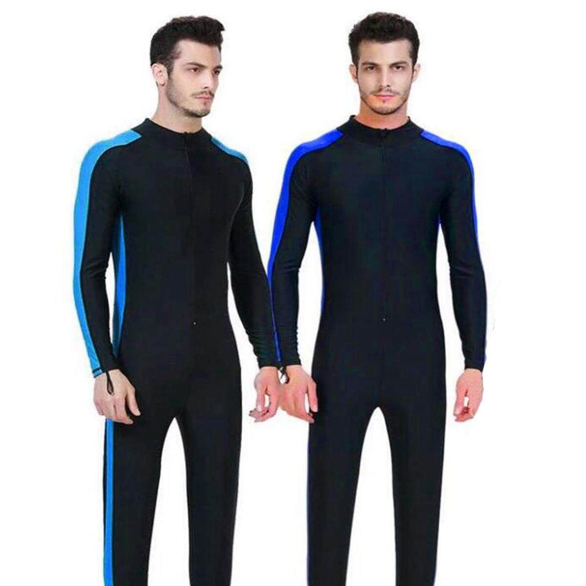 Unisex Diving Wetsuit Full Body Elasticity Surfing Swim Snorkeling Steamer Suit M