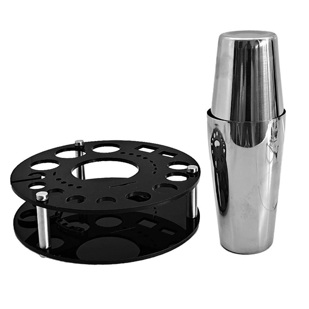30pcs Bar Cocktail Set Boston Shaker Drink Making Kit Stainless Mixer Making Gift