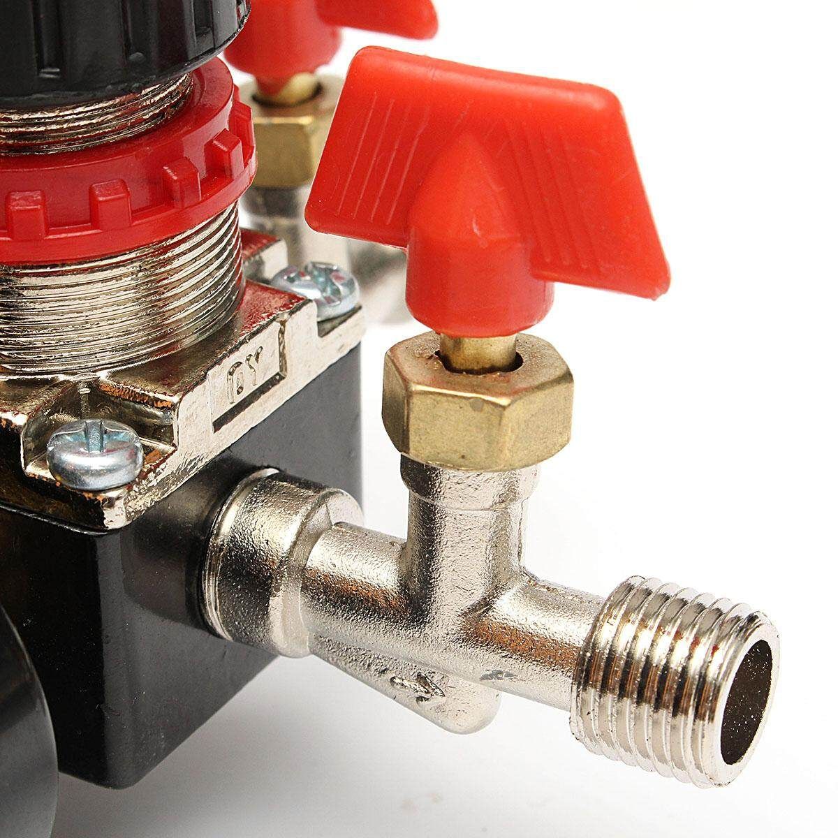 240V 95-125PSI Air Compressor Switch Control Valve Manifold Regulator