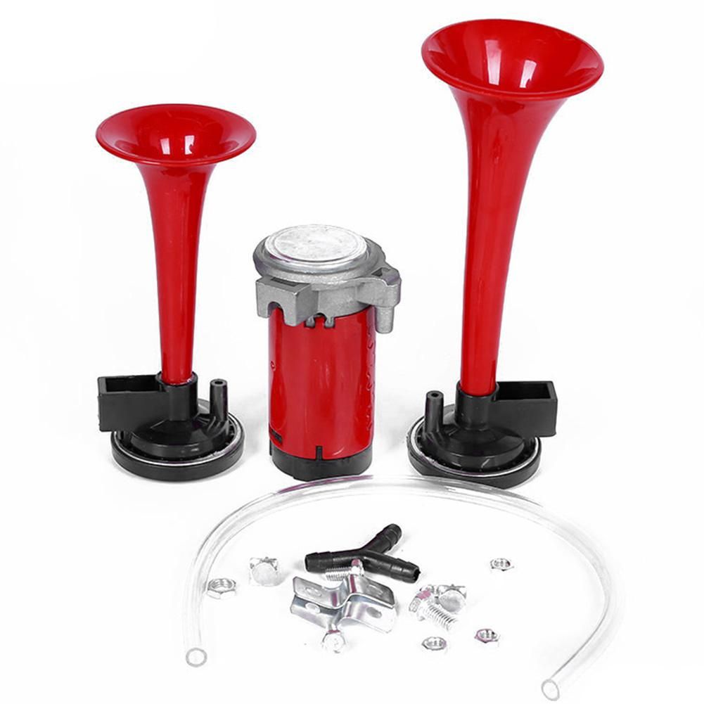 Car Air Horn Air Sound Signal Beep Automobile Horn 12V/24V