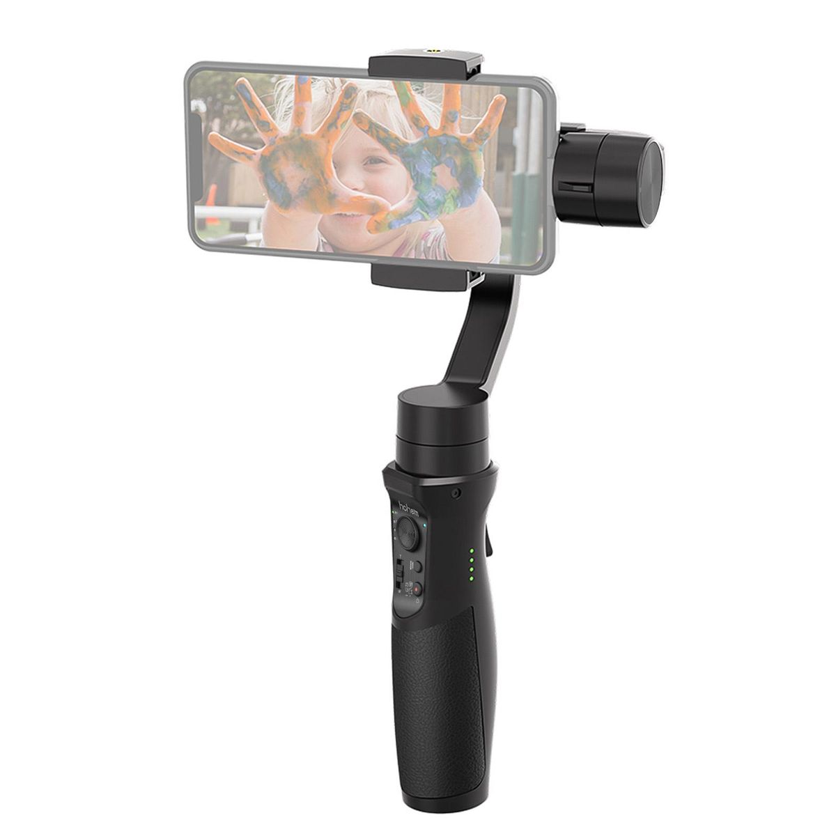hohem iSteady Mobile+ 3-Axis Handheld Gimbal Stabilizer Auto-tracking Motion Time Lapse Panoramic Photography Zoom Control Max. Payload 280g Replacement for iPhone 13/12/11/X Pro Max 8 Smartphones