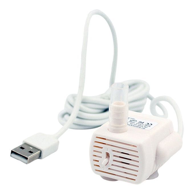 Pet Fountain Pump Upgraded Cat Water Motor Cleaning Without Light