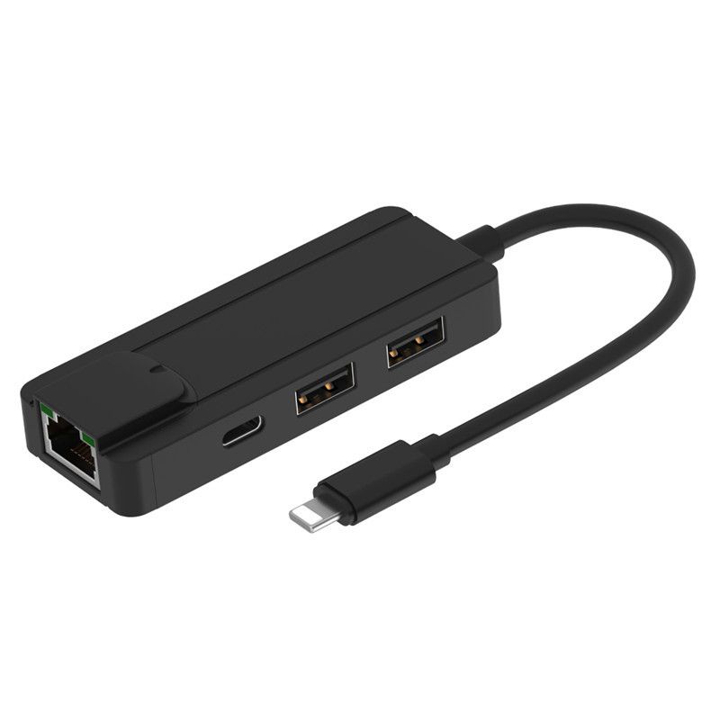 Suitable For Light IPADTABLET To RJ45 100M Network Card To