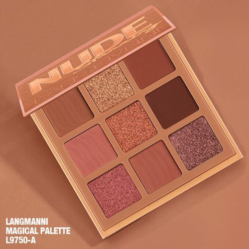 Palette 9-Color Fine Powder Matte Shimmer Eye Shadow