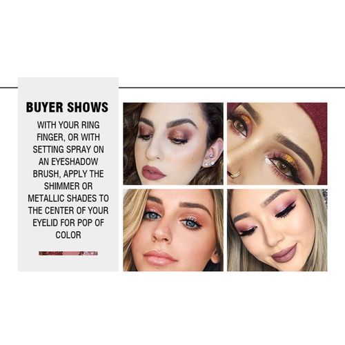 Palette 9-Color Fine Powder Matte Shimmer Eye Shadow