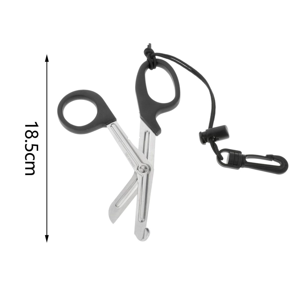 Sports Snorkeling Trauma Shears Dive Scuba Knives Black