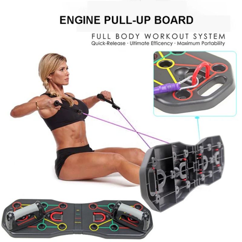 14 In 1 Push Up Rack Board System Unisex Comprehensive