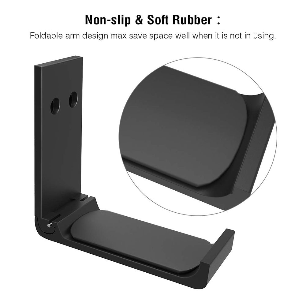 Foldable Universal Headset Headphone Hanger Hook Holder