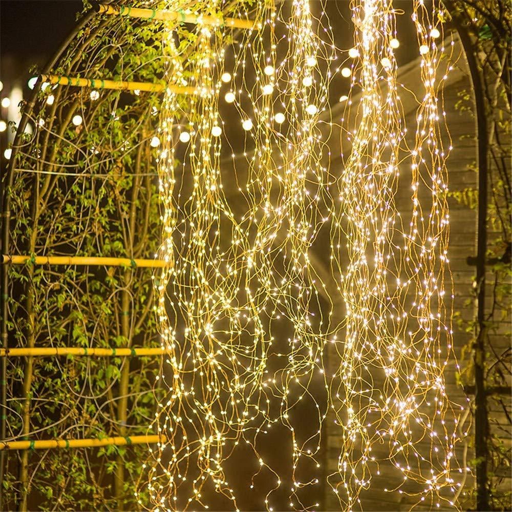 Solar Vines Branch LED String Fairy Light Garden Fence Tree