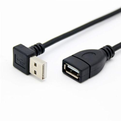 USB2.0 Male To Female Extension Cable 25CM 90