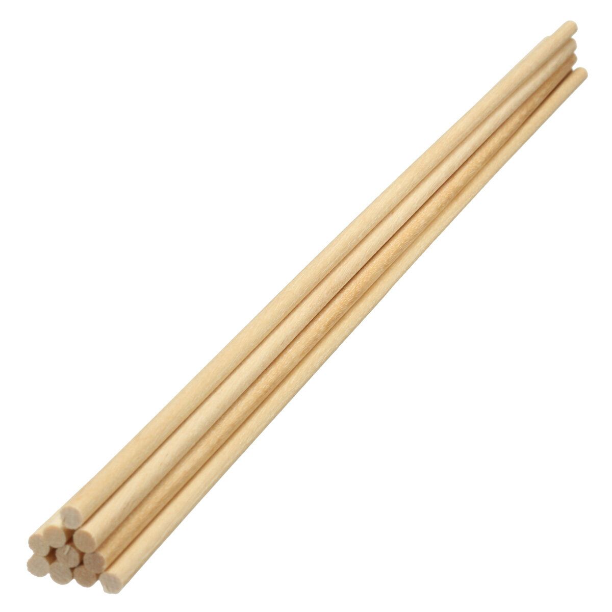 10pcs Round Wooden Lollipop Lolly Sticks Cake Dowels DIY Food Hand Crafts Tool 4mm 4mm