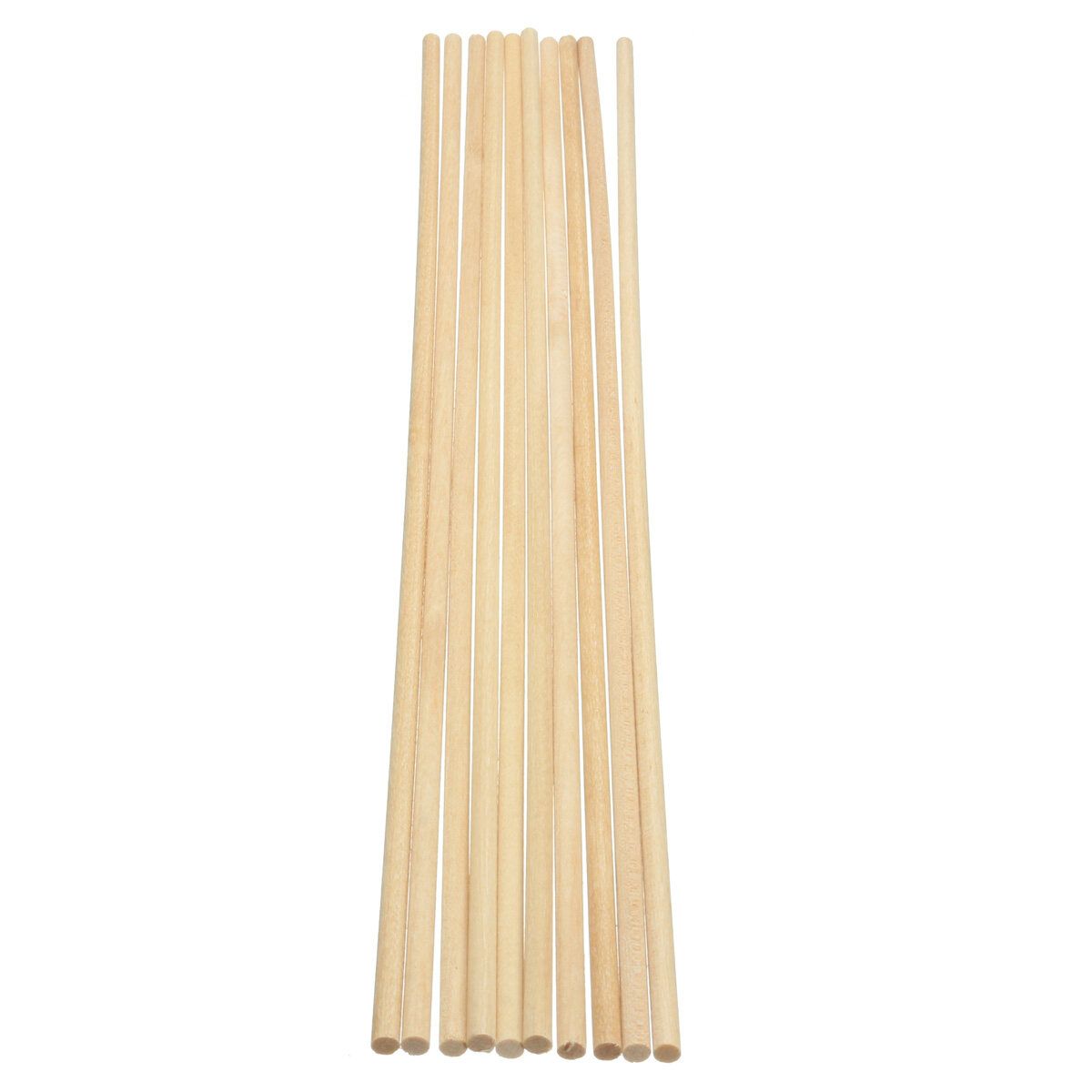 10pcs Round Wooden Lollipop Lolly Sticks Cake Dowels DIY Food Hand Crafts Tool 4mm 4mm
