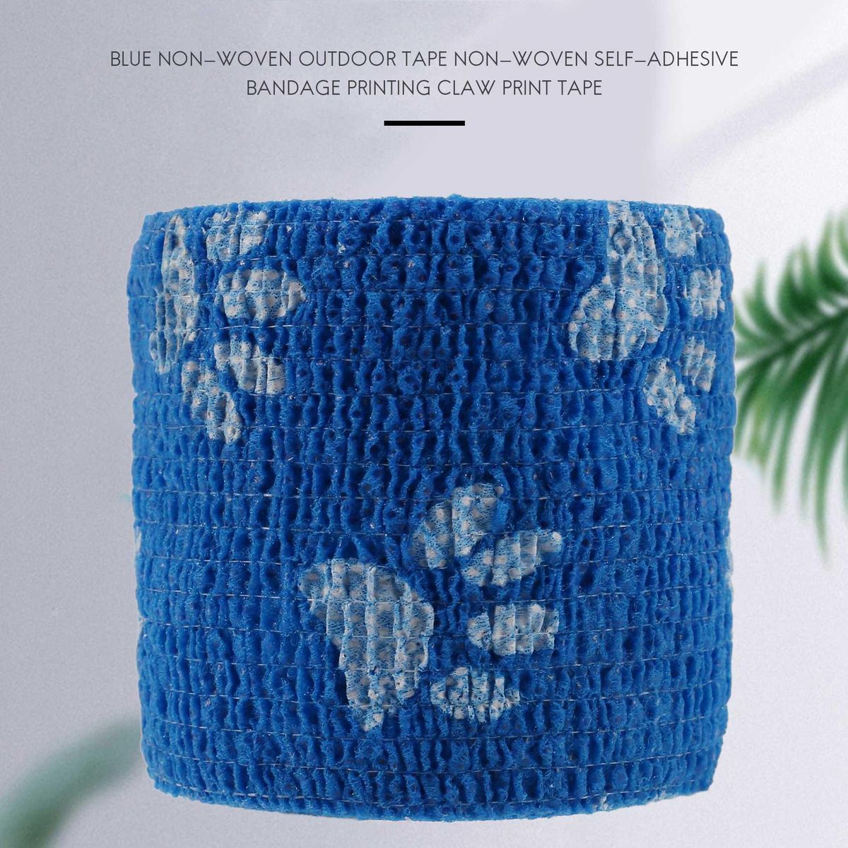 -Adhesive Wrist Ankle Joints Wrap Bandage Tape Blue