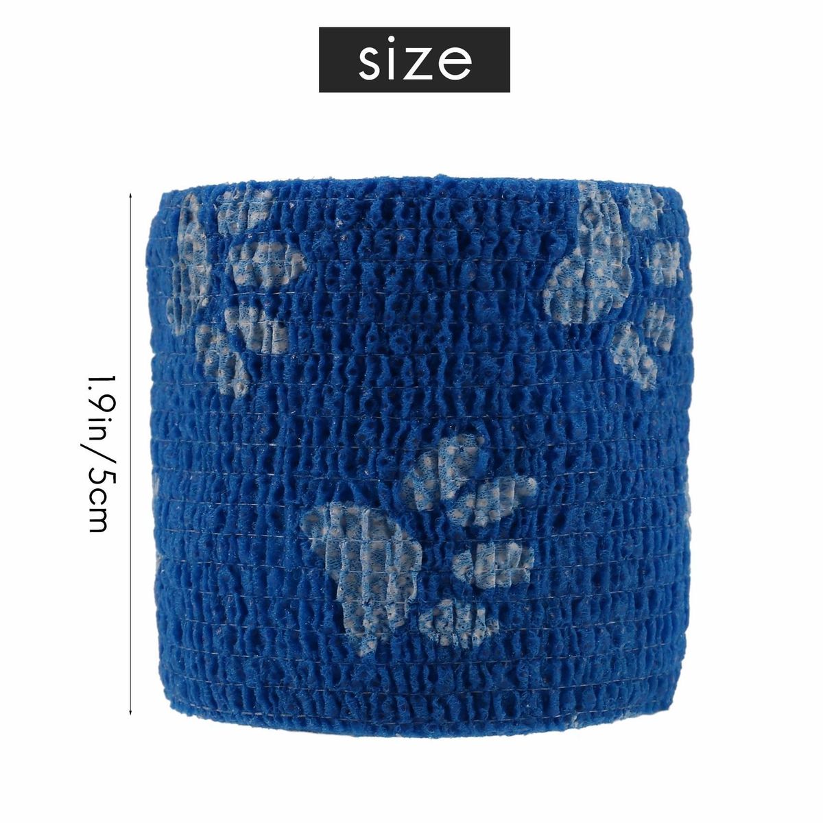 -Adhesive Wrist Ankle Joints Wrap Bandage Tape Blue