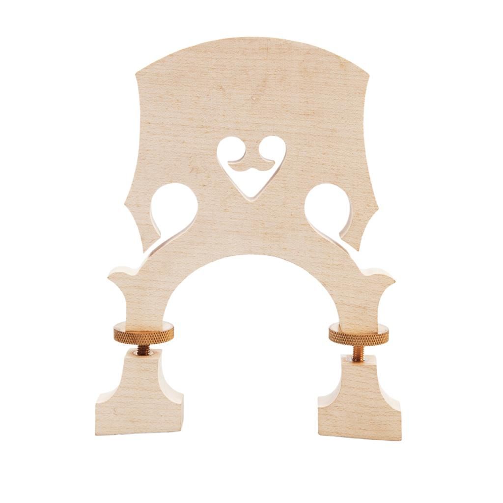 Finest Maple 4/4 3/4 1/2 Scale Double Bass Bridge DIY
