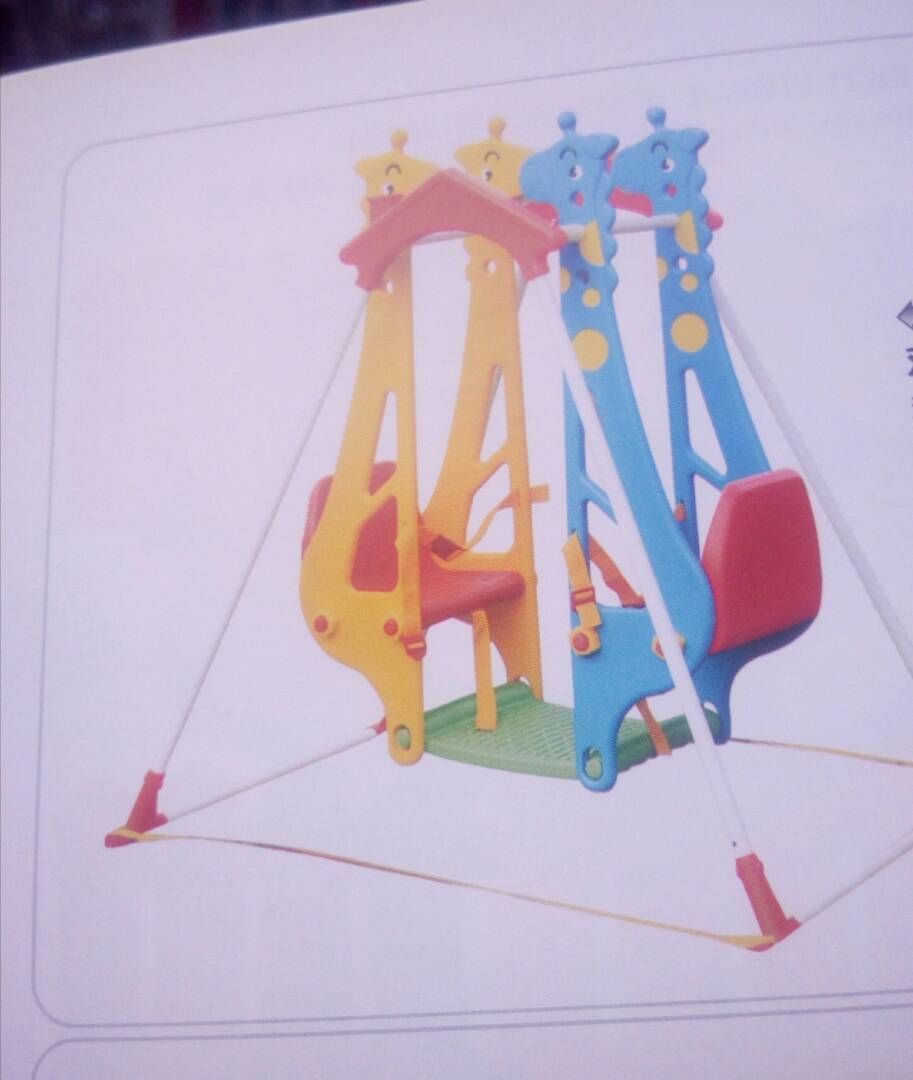 Universal Two Kids Children Swing