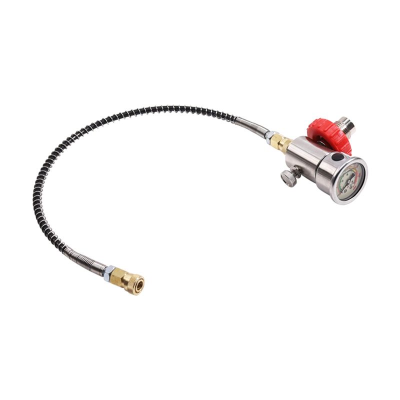 Valve Regulator Fill Station Hose for PCP Air Tank SCBA