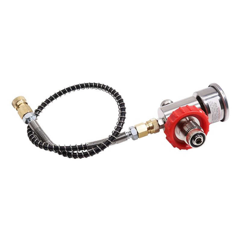Valve Regulator Fill Station Hose for PCP Air Tank SCBA