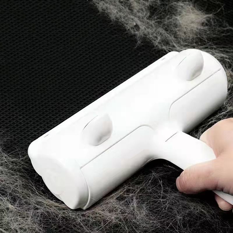 Cat Dog Hair Remover Roller 2-Way Removing Dog Cat Hair From Forniture Self-cleaning Lint