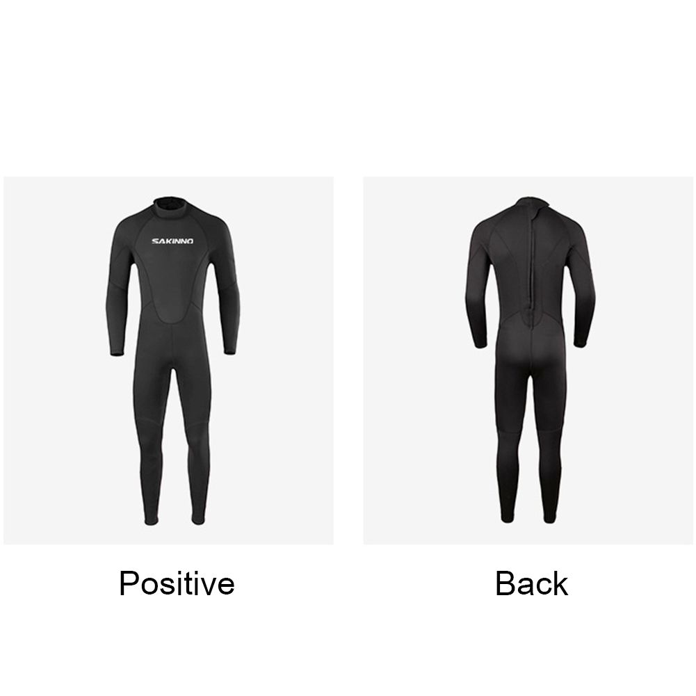 Full Body 2mm Men Neoprene Wetsuit Long Sleeve Surfing Swimming Diving Jumpsuit Surfing Diving Suit