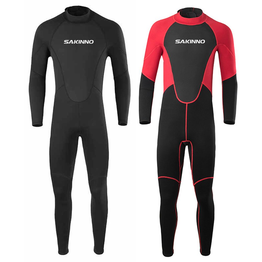 Full Body 2mm Men Neoprene Wetsuit Long Sleeve Surfing Swimming Diving Jumpsuit Surfing Diving Suit