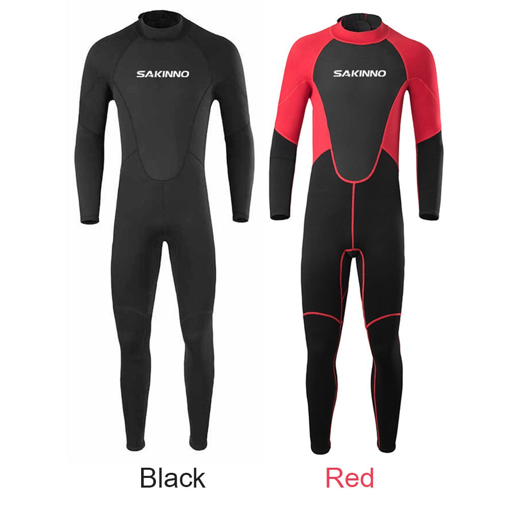 Full Body 2mm Men Neoprene Wetsuit Long Sleeve Surfing Swimming Diving Jumpsuit Surfing Diving Suit