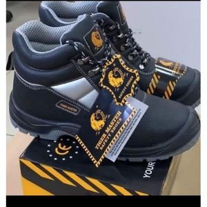 Safety  Master Safety Boots(steel Toe)-black