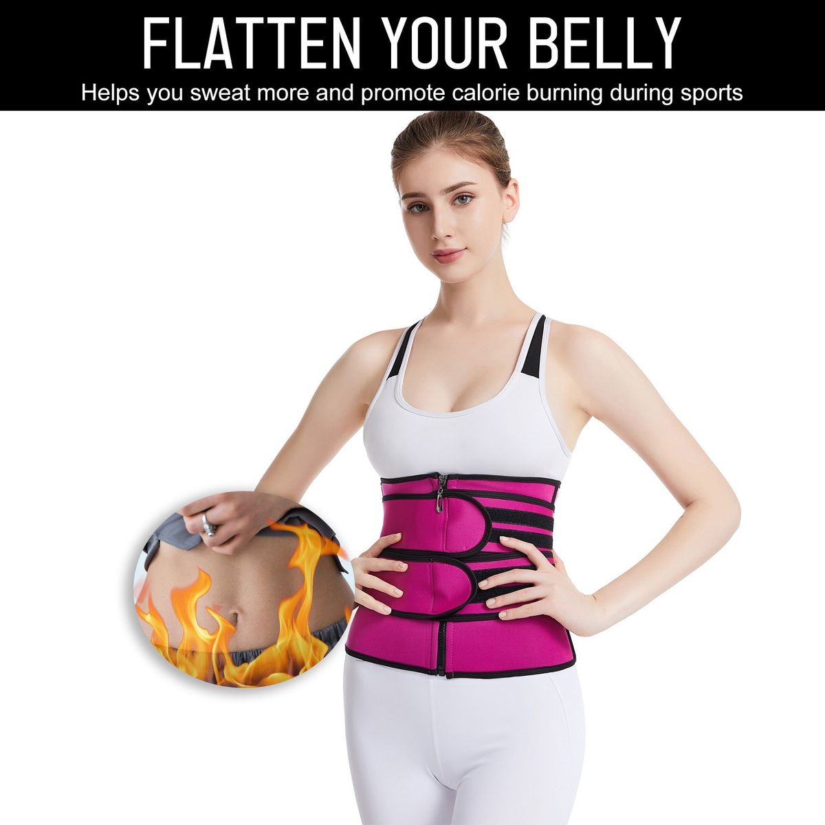 Waist Trainer Belt Corset For Women Weight Loss Body Shaper