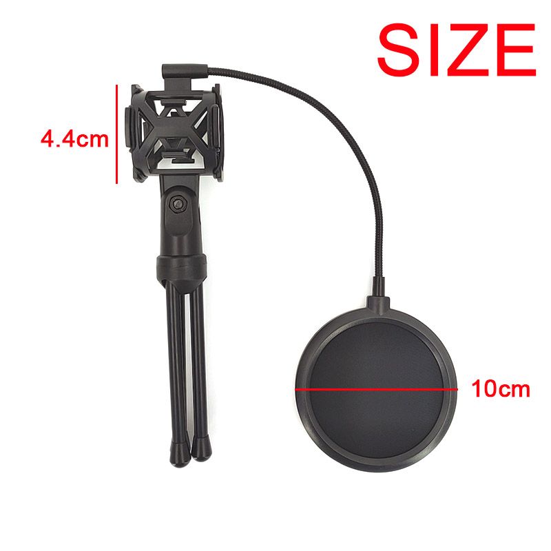 Professional Microphone Desk Stand Recording Equipment