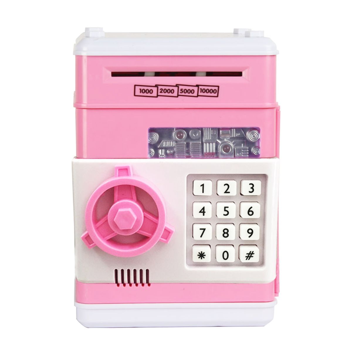 Electronic Password Money Box Code Key Lock Piggy Bank Automatic Coins Cash Saving Money Box Counter Mini Safe Box Child Gift