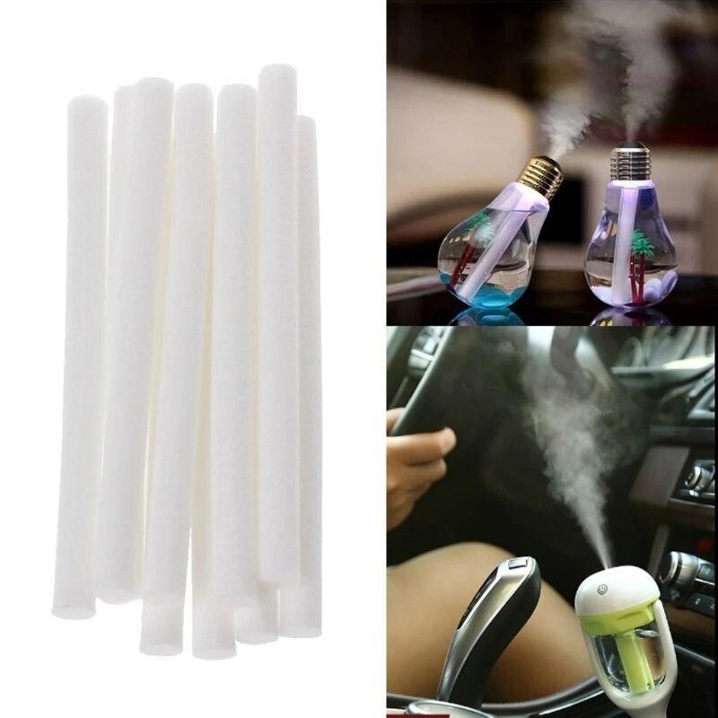 80mm 10Pcs Humidifiers Replacement Filter Can Be Cut For Air Aroma Diffuser Part