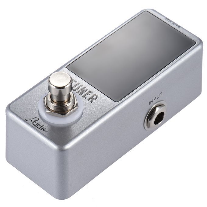 Mini Chromatic Tuner Pedal Effect LED Display True Bypass