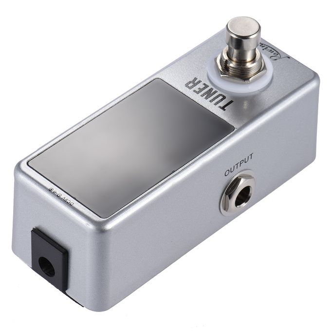 Mini Chromatic Tuner Pedal Effect LED Display True Bypass