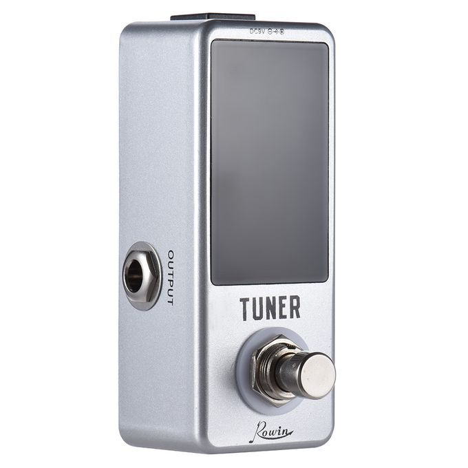 Mini Chromatic Tuner Pedal Effect LED Display True Bypass