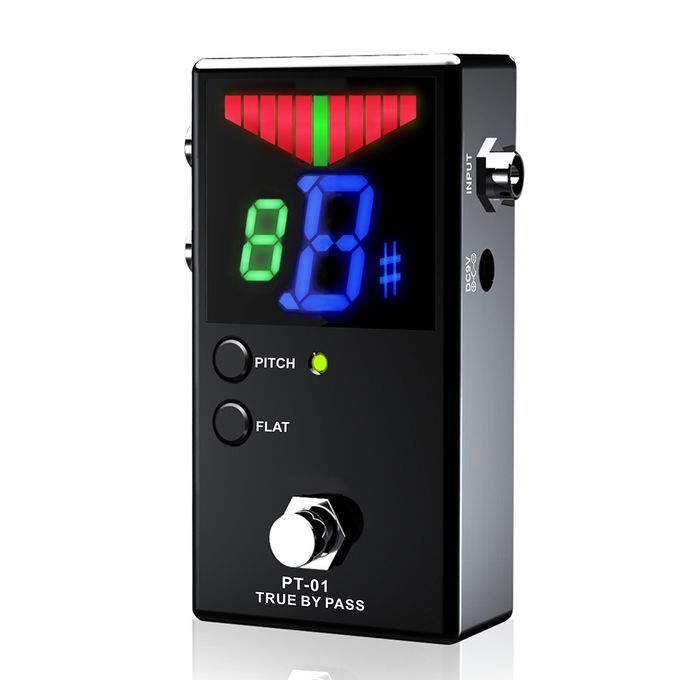 Guitar Bass Violin Ukelele Mini Pedal Tuner