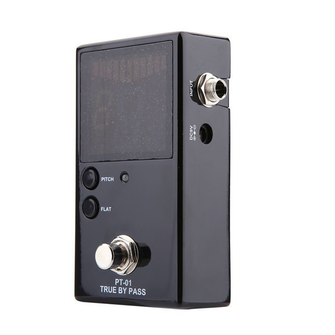Guitar Bass Violin Ukelele Mini Pedal Tuner