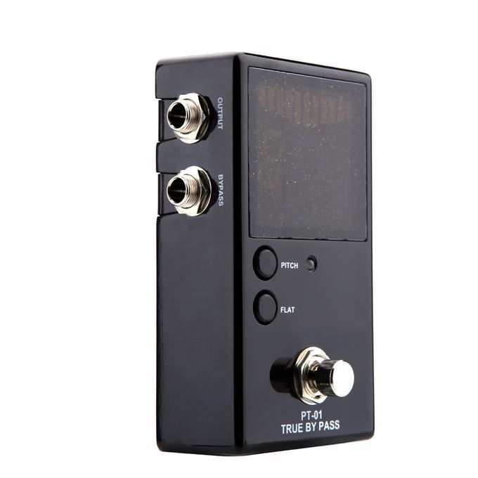 Guitar Bass Violin Ukelele Mini Pedal Tuner