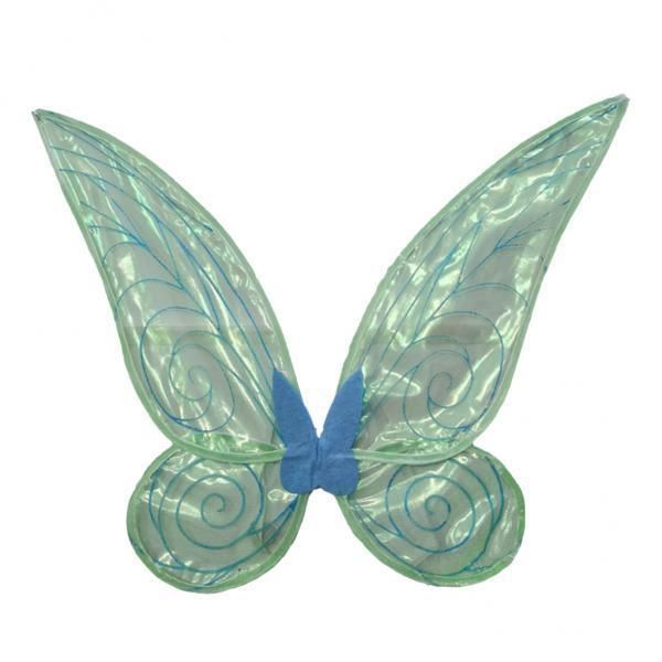 2xBlue Color Changing Butterfly  Wing Party Fancy Dress