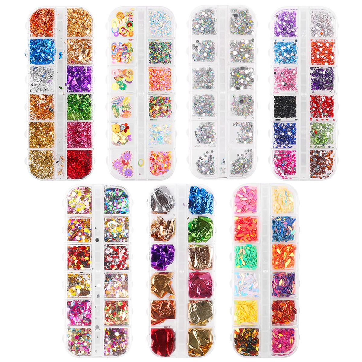 Nail Art Tools Set Nail Lamp Nail Drill Machine Foil Paper Diamond Ornament Manicure Salon Home DIY